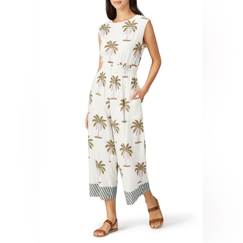 Roller Rabbit Morjim Palm Emanelle Jumpsuit